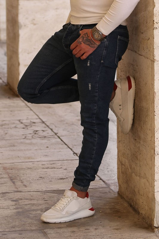 That Guy Men Slim Fit Jeans Blue - ENE TRENDS -custom designed-personalized- tailored-suits-near me-shirt-clothes-dress-amazon-top-luxury-fashion-men-women-kids-streetwear-IG-best