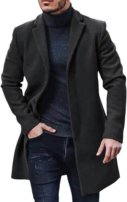 Cody Double-Sided Woolen Style Men's Coat Jacket