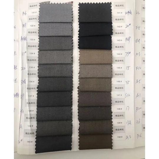 Men's Elegant Double Black 3 Piece Luxury Suit (Blazer + Pants + Vest)