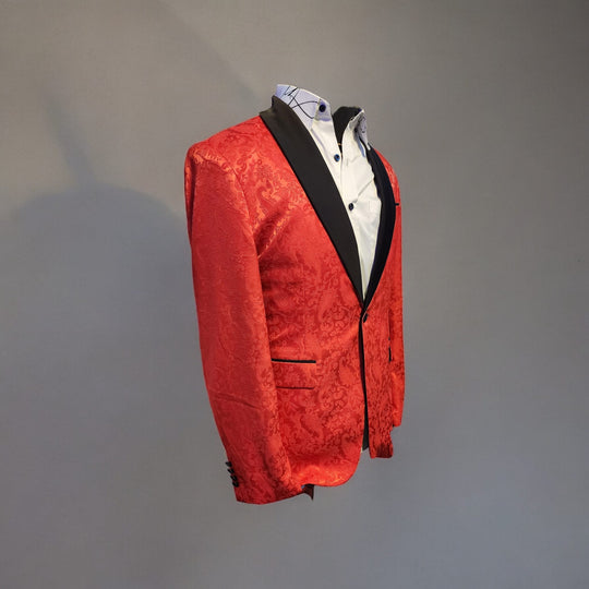 Regal Paisley Charm Men’s Tuxedo Jacket