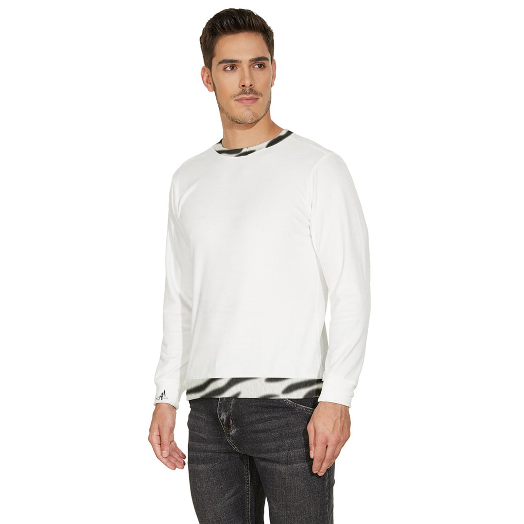 AM Zebra Collar Printed Men's Fleece Sweatshirt - ENE TRENDS -custom designed-personalized-near me-shirt-clothes-dress-amazon-top-luxury-fashion-men-women-kids-streetwear-IG-best