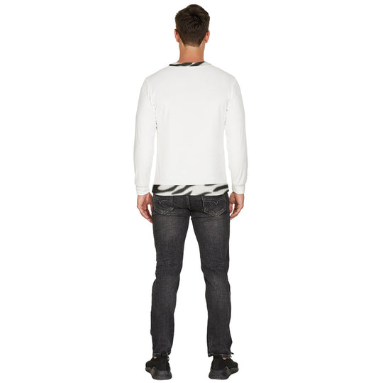 AM Zebra Collar Printed Men's Fleece Sweatshirt - ENE TRENDS -custom designed-personalized-near me-shirt-clothes-dress-amazon-top-luxury-fashion-men-women-kids-streetwear-IG-best