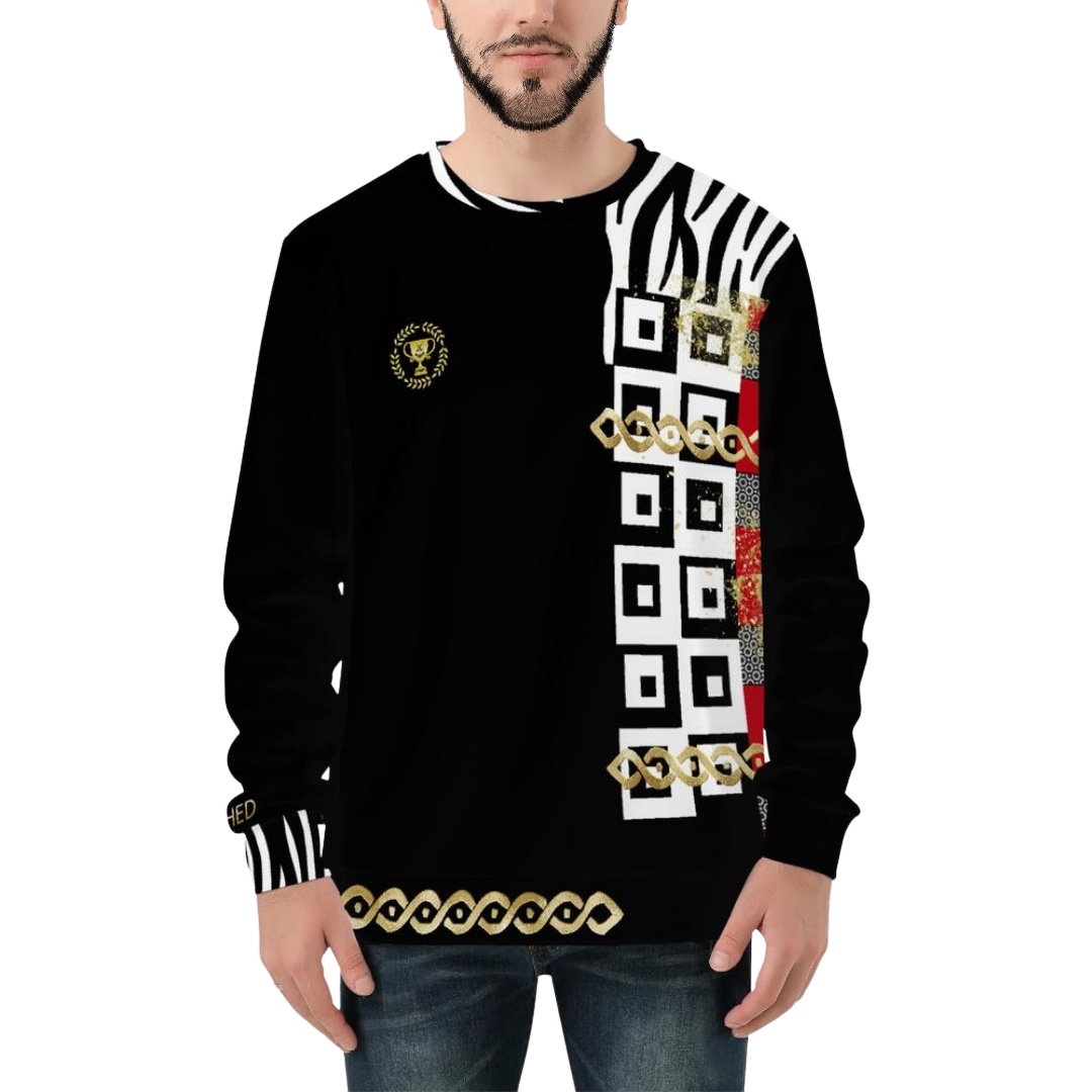Polished Punteggiato ZE Men's Lux Printed Sweater – ENE TRENDS