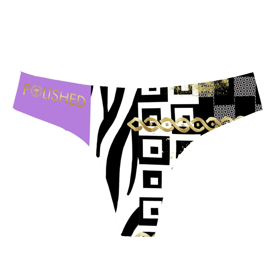 Polished Punteggiato Ze Lavender Women's Thong - ENE TRENDS -custom designed-personalized-near me-shirt-clothes-dress-amazon-top-luxury-fashion-men-women-kids-streetwear-IG