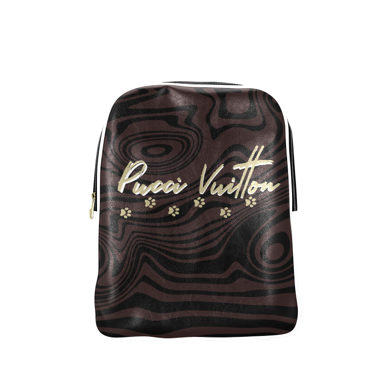Pucci Vuitton Off-White-Cream PU leather Backpack – ENE TRENDS