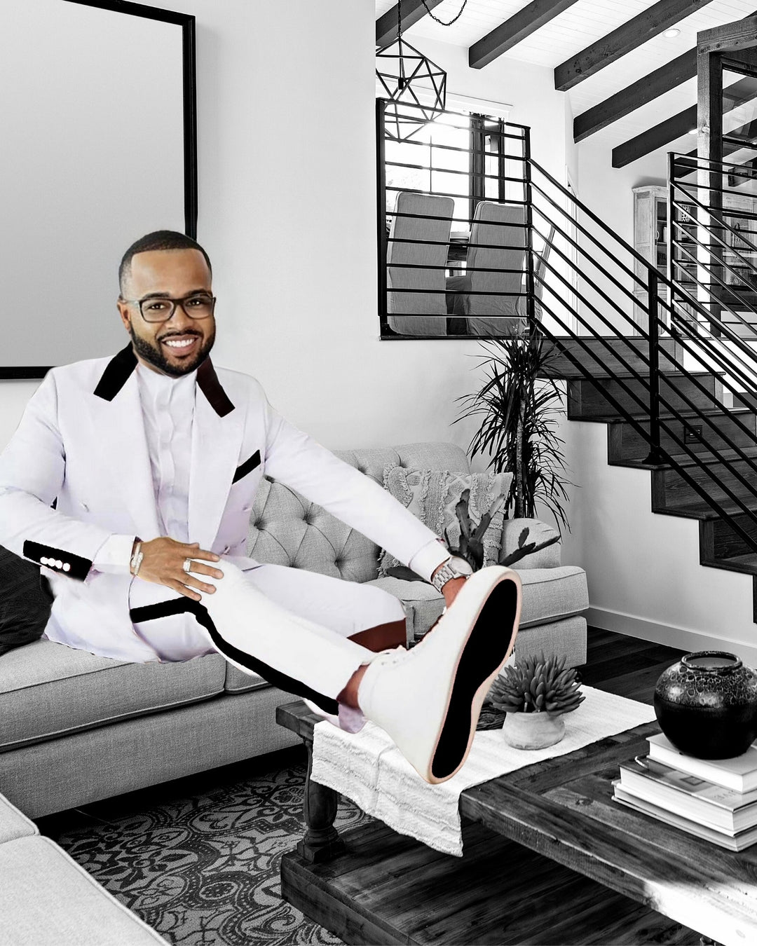 White Red Business Mens 2 Pieces Slim Fit Suit - Custom Made to Order - ENE TRENDS -custom designed-personalized- tailored-suits-near me-shirt-clothes-dress-amazon-top-luxury-fashion-men-women-kids-streetwear-IG-best
