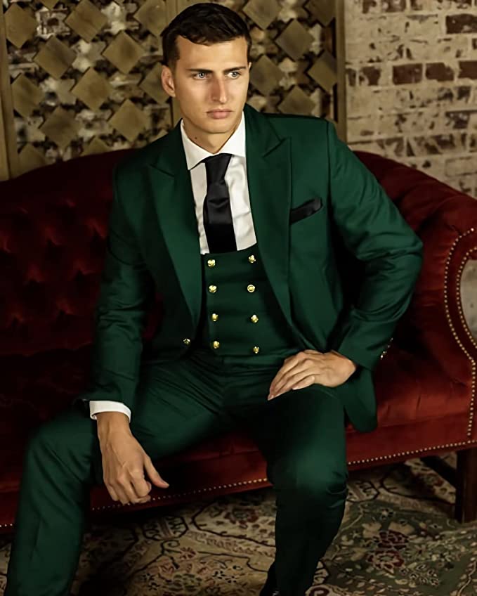 Finnegan Single-Breasted 3 Piece Slim Fit Lapel Suit (Blazer+Pants+Vest) - ENE TRENDS -custom designed-personalized- tailored-suits-near me-shirt-clothes-dress-amazon-top-luxury-fashion-men-women-kids-streetwear-IG-best