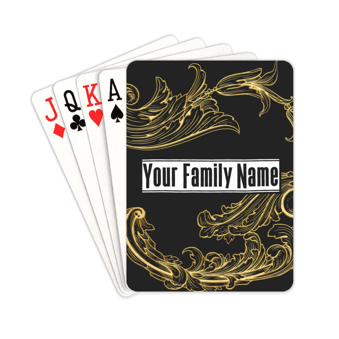 Personalized Playing Cards with Your Photos - Name - Logo Playing Cards 2.5"x3.5"