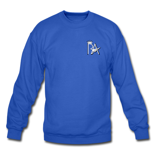 Brian Angel BA Logo Crewneck Sweatshirt - royal blue