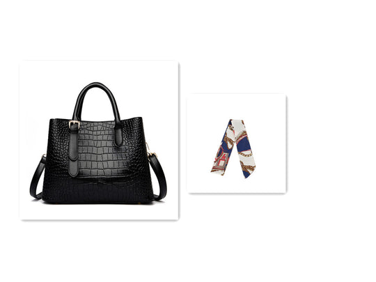 ENE-Fashion Croc-Pattern Women's Handbag Purse - ENE TRENDS -custom designed-personalized- tailored-suits-near me-shirt-clothes-dress-amazon-top-luxury-fashion-men-women-kids-streetwear-IG-best