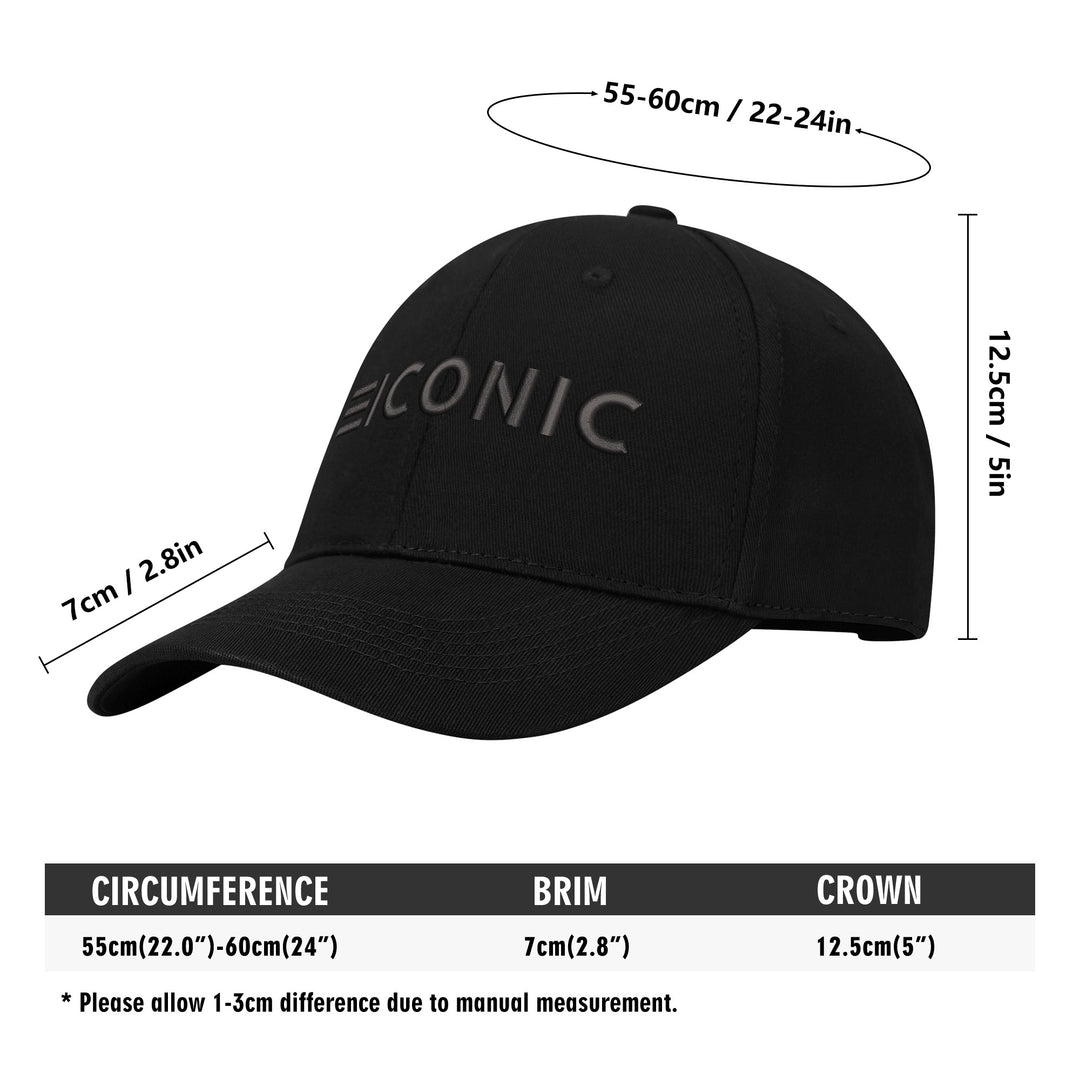 Be ICONIC Embroidered Baseball Caps - ENE TRENDS -custom designed-personalized- tailored-suits-near me-shirt-clothes-dress-amazon-top-luxury-fashion-men-women-kids-streetwear-IG-best