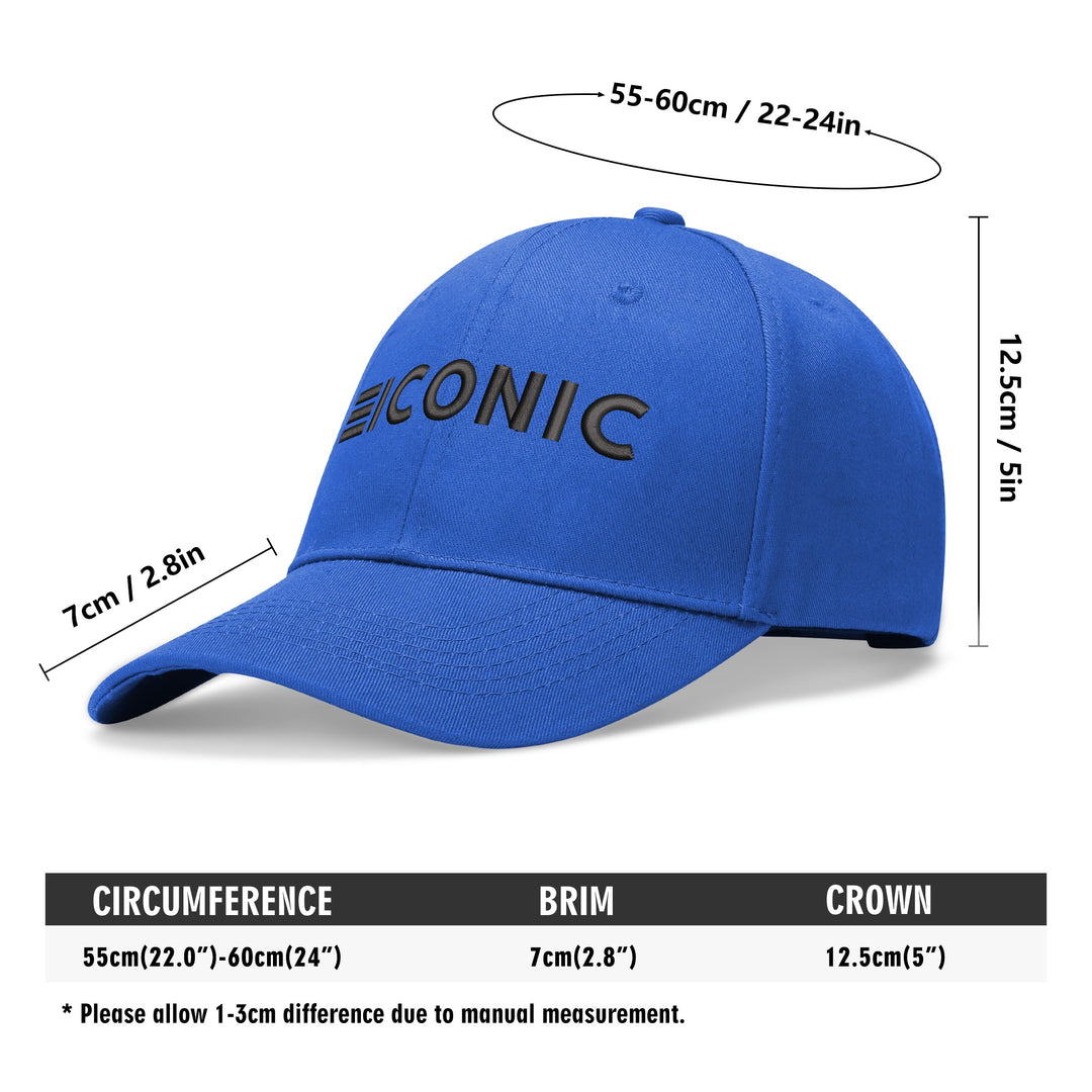 Be ICONIC Embroidered Baseball Caps - ENE TRENDS -custom designed-personalized- tailored-suits-near me-shirt-clothes-dress-amazon-top-luxury-fashion-men-women-kids-streetwear-IG-best