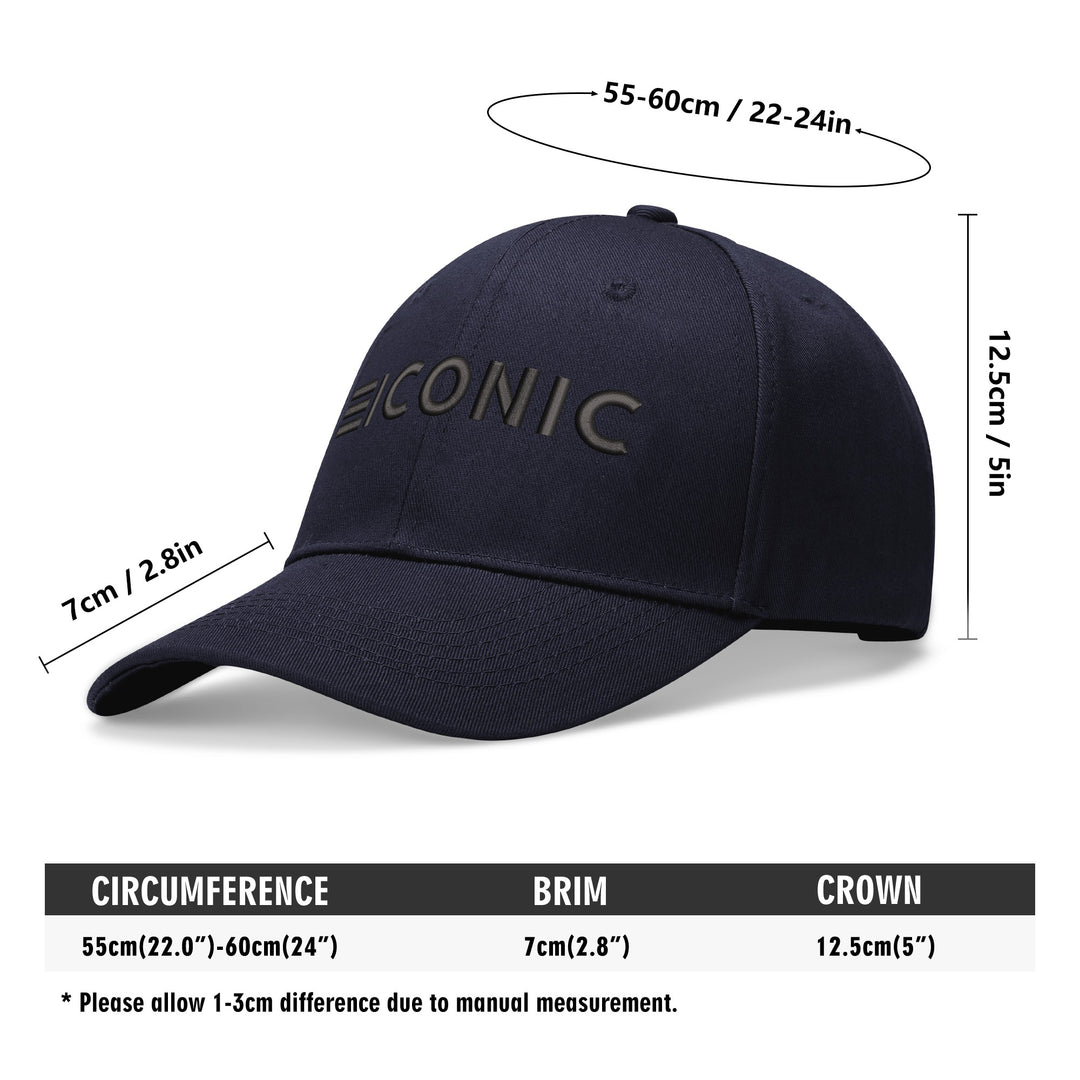 Be ICONIC Embroidered Baseball Caps - ENE TRENDS -custom designed-personalized- tailored-suits-near me-shirt-clothes-dress-amazon-top-luxury-fashion-men-women-kids-streetwear-IG-best