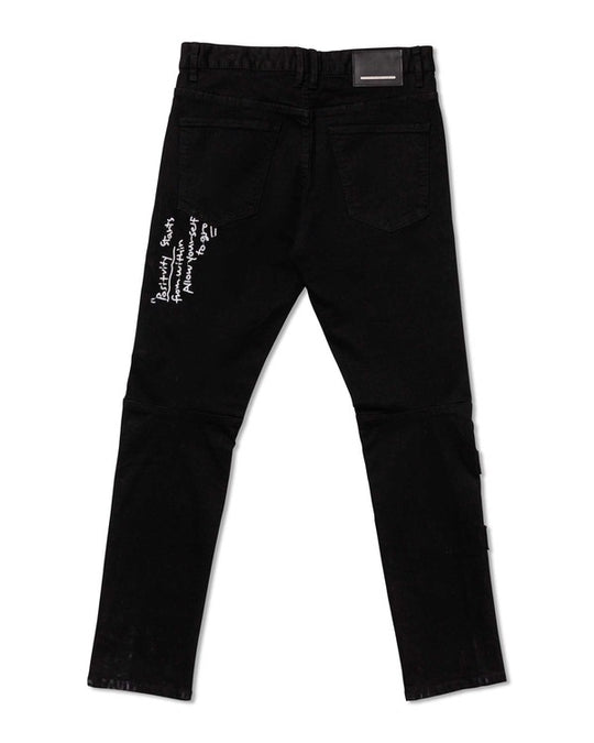 MULTI PATCH  SLIM FIT BLACK DENIM PANTS - ENE TRENDS -custom designed-personalized- tailored-suits-near me-shirt-clothes-dress-amazon-top-luxury-fashion-men-women-kids-streetwear-IG-best