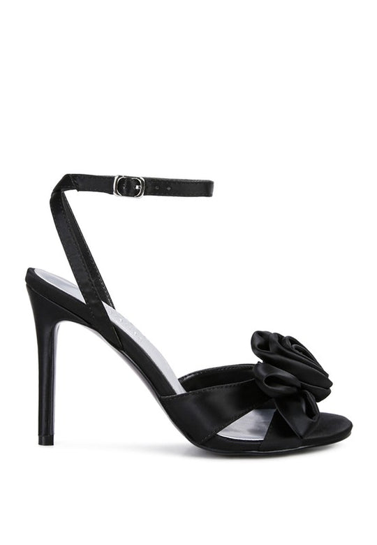 CHAUMET Rose Bow Satin Heeled Sandals - ENE TRENDS -custom designed-personalized- tailored-suits-near me-shirt-clothes-dress-amazon-top-luxury-fashion-men-women-kids-streetwear-IG-best