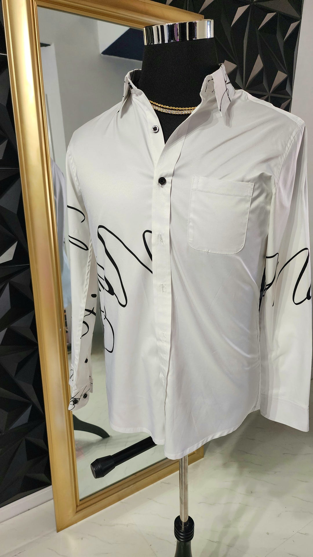 Signature by Art Manifested Custom Cut n Sew Men's Shirt