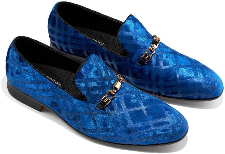 Vintage Velvet Dress Loafers Slip Ons