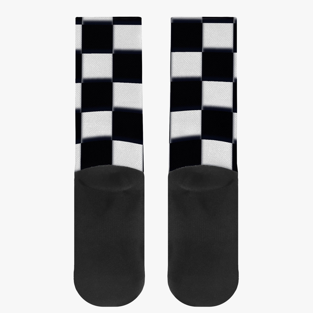 It's Provocative Soft Custom Checkered Socks II