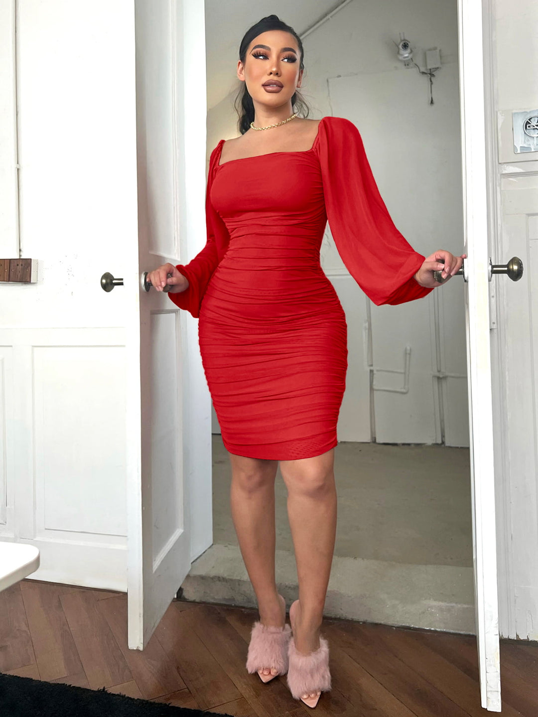 ruched bodycon dress amazon Amazon.com: BTFBM Women Ruched Bodycon Maxi Dresses Summer Casual Sleeveless Lightweight Slit Elegant Cocktail Wedding Guest Dress(Army Green, Small) : Clothing, Shoes & Jewelry