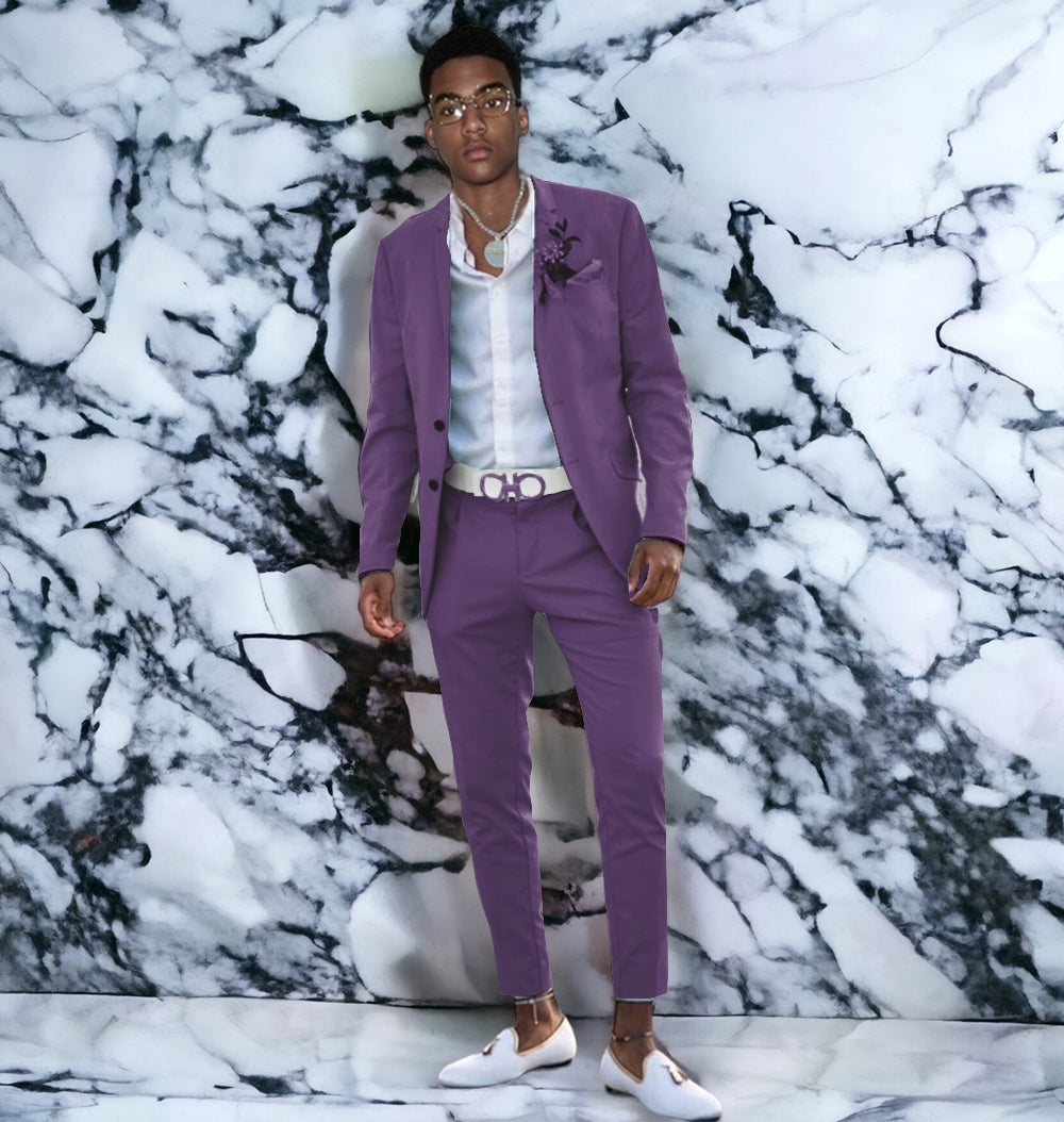 Cordell Mens 2 Piece Purple Plum Lilac Prom Suits Khaki Champaign - ENE TRENDS -custom designed-personalized- tailored-suits-near me-shirt-clothes-dress-amazon-top-luxury-fashion-men-women-kids-streetwear-IG-best