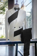 Fargon Special Design Trendy Tuxedo Suit B