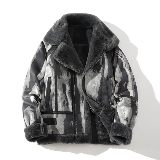 Arctic Explorer Comfort Fleece-Lined Fur-Infused Winter Jacket