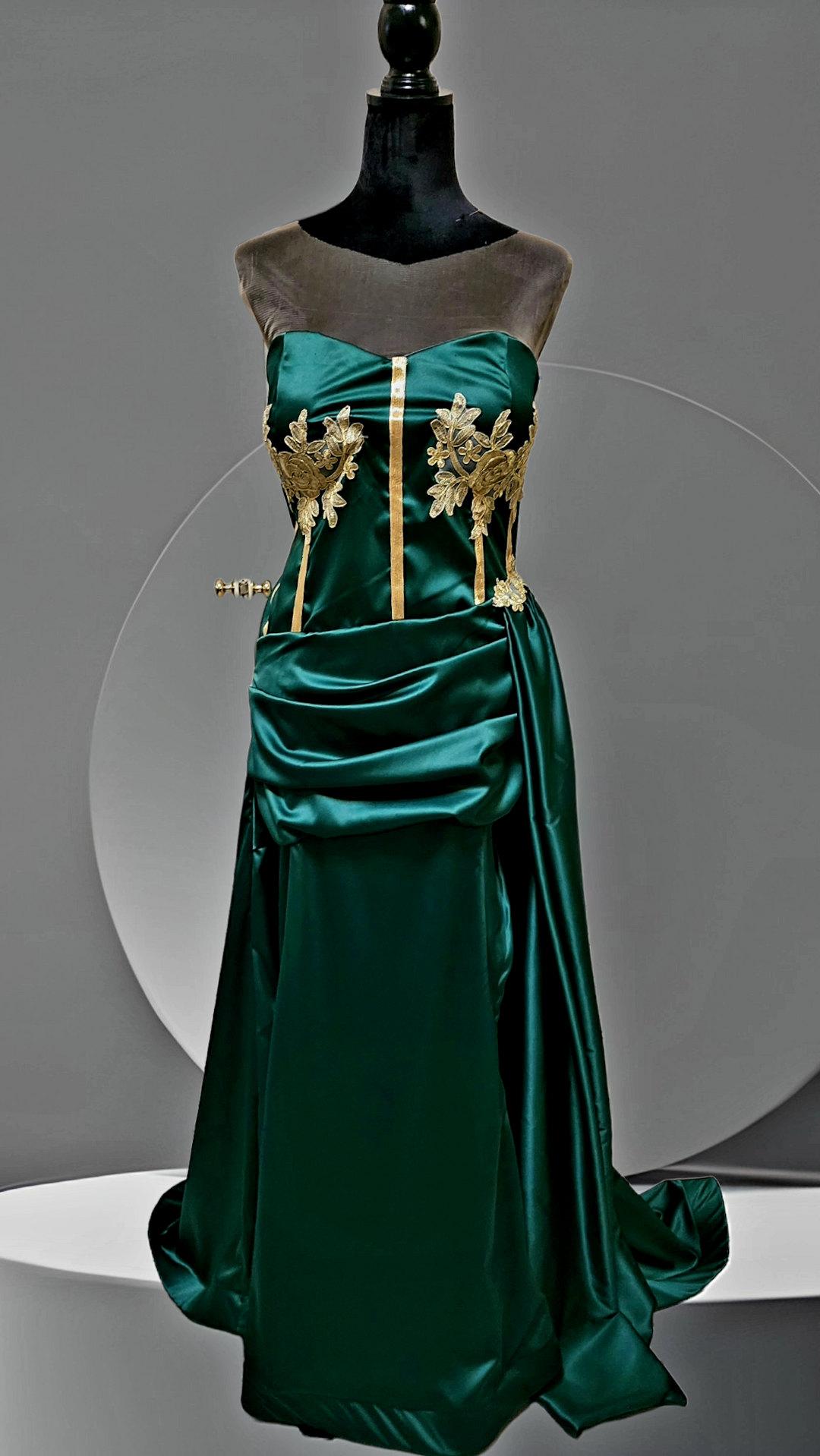 Kylah Custom Gala Party Dress _ Jagged Hanger