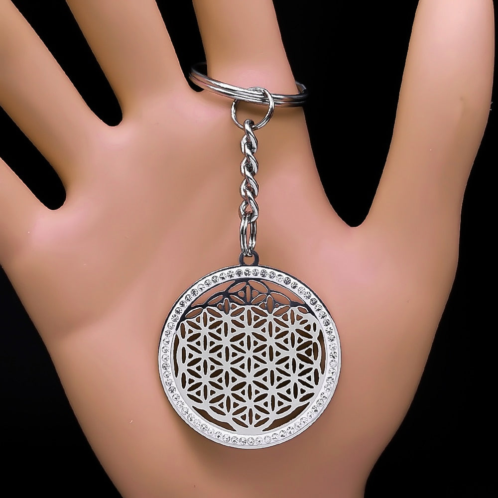 Stainless Steel Flower of Life Pendant: A Powerful Symbol of Healing and Enlightenment - ENE TRENDS -custom designed-personalized- tailored-suits-near me-shirt-clothes-dress-amazon-top-luxury-fashion-men-women-kids-streetwear-IG-best