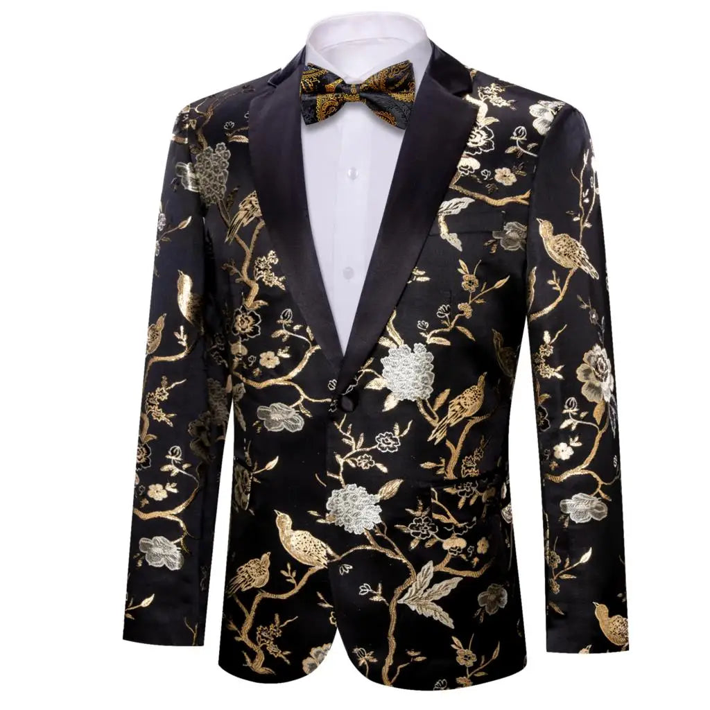 Elegant Vintage Gentlemen Suit Jacket