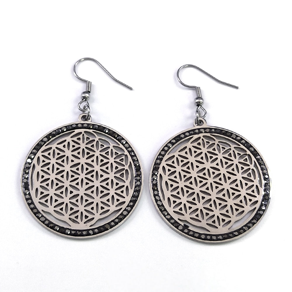 Stainless Steel Flower of Life Pendant: A Powerful Symbol of Healing and Enlightenment - ENE TRENDS -custom designed-personalized- tailored-suits-near me-shirt-clothes-dress-amazon-top-luxury-fashion-men-women-kids-streetwear-IG-best