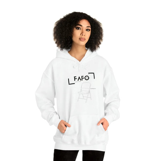 FAFO Folding Chair Meme Unisex Heavy Blend™ Hooded Sweatshirt - ENE TRENDS -custom designed-personalized- tailored-suits-near me-shirt-clothes-dress-amazon-top-luxury-fashion-men-women-kids-streetwear-IG-best