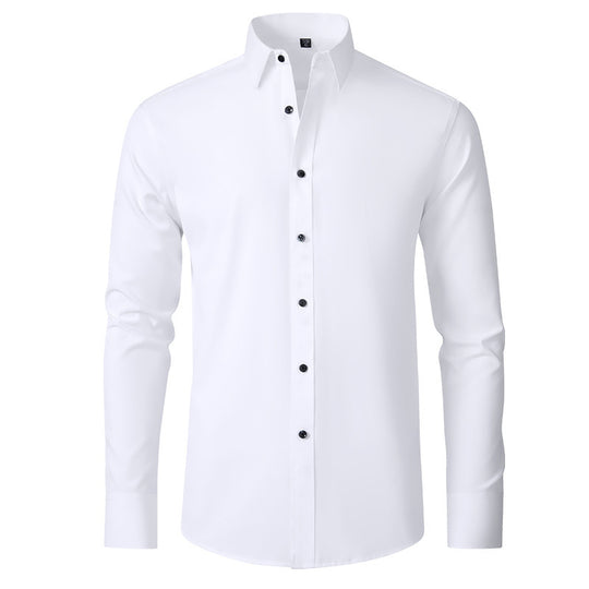 Men's Full Elastic Force Non-ironing Anti-wrinkle Business Shirt