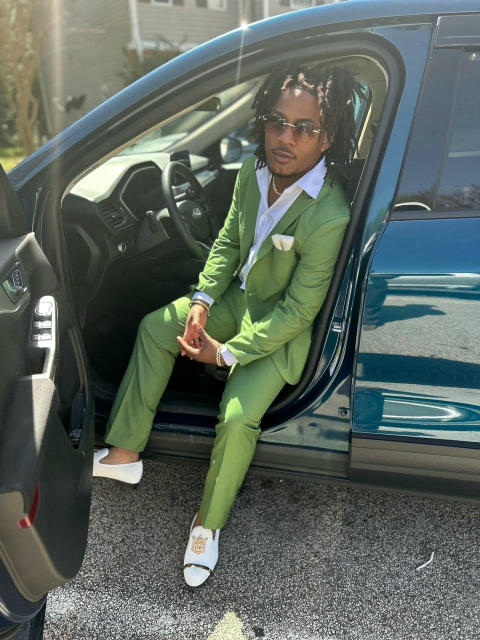 Mean Green Tailored Mens Suit