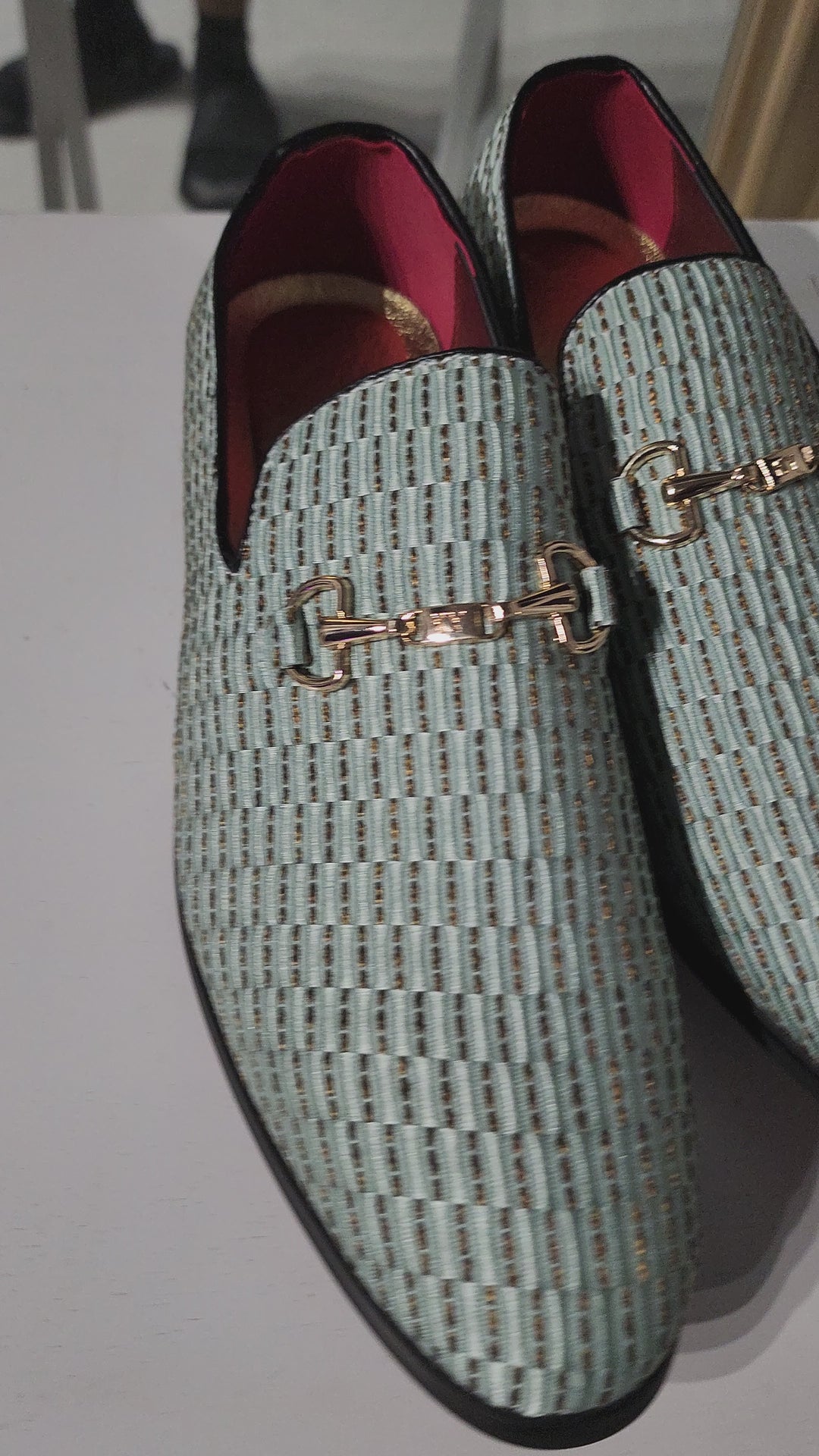 Sloan Mint Men's Luxury Slip-On Loafers