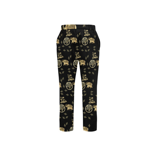 Lucky GOLD ELEMENTS Black Men's Printed Casual Trousers - ENE TRENDS -custom designed-personalized- tailored-suits-near me-shirt-clothes-dress-amazon-top-luxury-fashion-men-women-kids-streetwear-IG-best