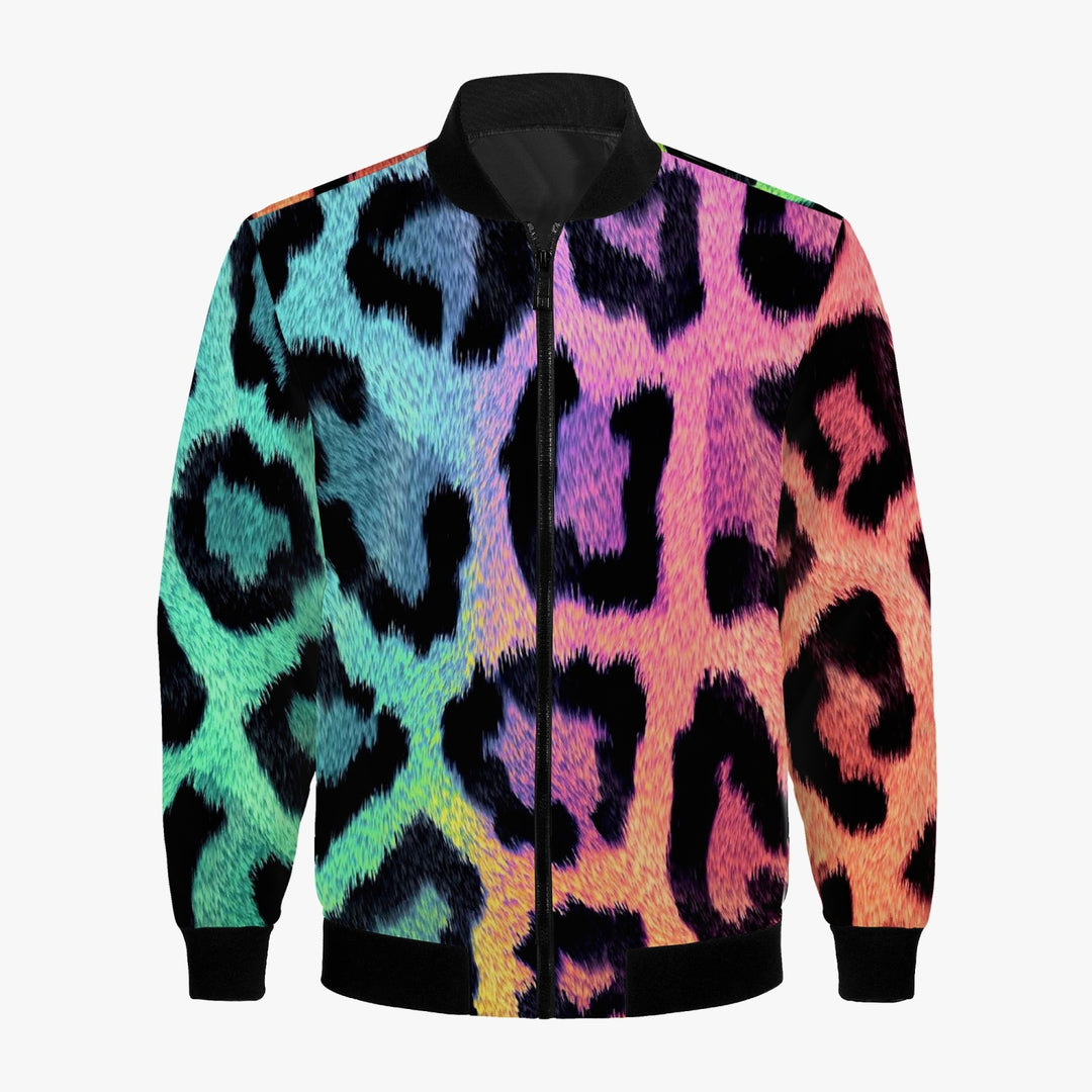 Rainbow Leopard Trending Women’s Jacket (Handmade) - ENE TRENDS -custom designed-personalized-near me-shirt-clothes-dress-amazon-top-luxury-fashion-men-women-kids-streetwear-IG