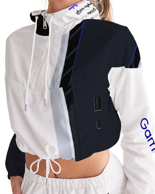 Exclusive PS5 Customized Women's Cropped Windbreaker - ENE TRENDS -custom designed-personalized-near me-shirt-clothes-dress-amazon-top-luxury-fashion-men-women-kids-streetwear-IG