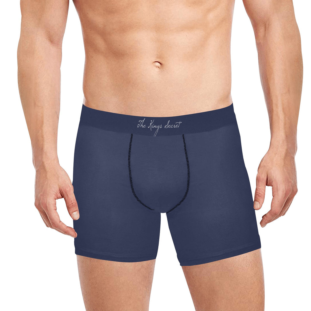 navy_blue_mens_underwear_trending_color, Luxurious Boxer_Breifs_men_novelty_gift_underwear_pockets_hidden_sports_for him_designer
