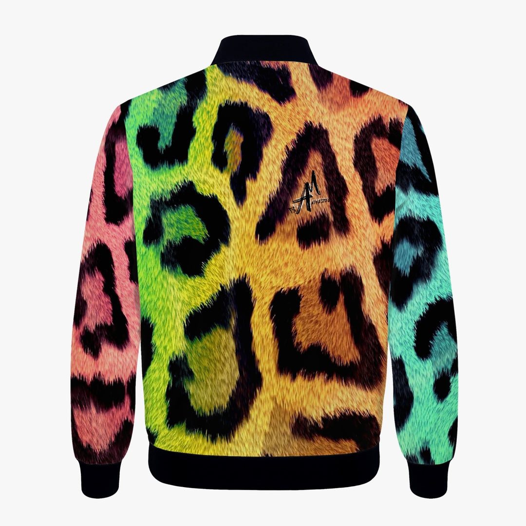 Rainbow Leopard Trending Women’s Jacket (Handmade) - ENE TRENDS -custom designed-personalized-near me-shirt-clothes-dress-amazon-top-luxury-fashion-men-women-kids-streetwear-IG