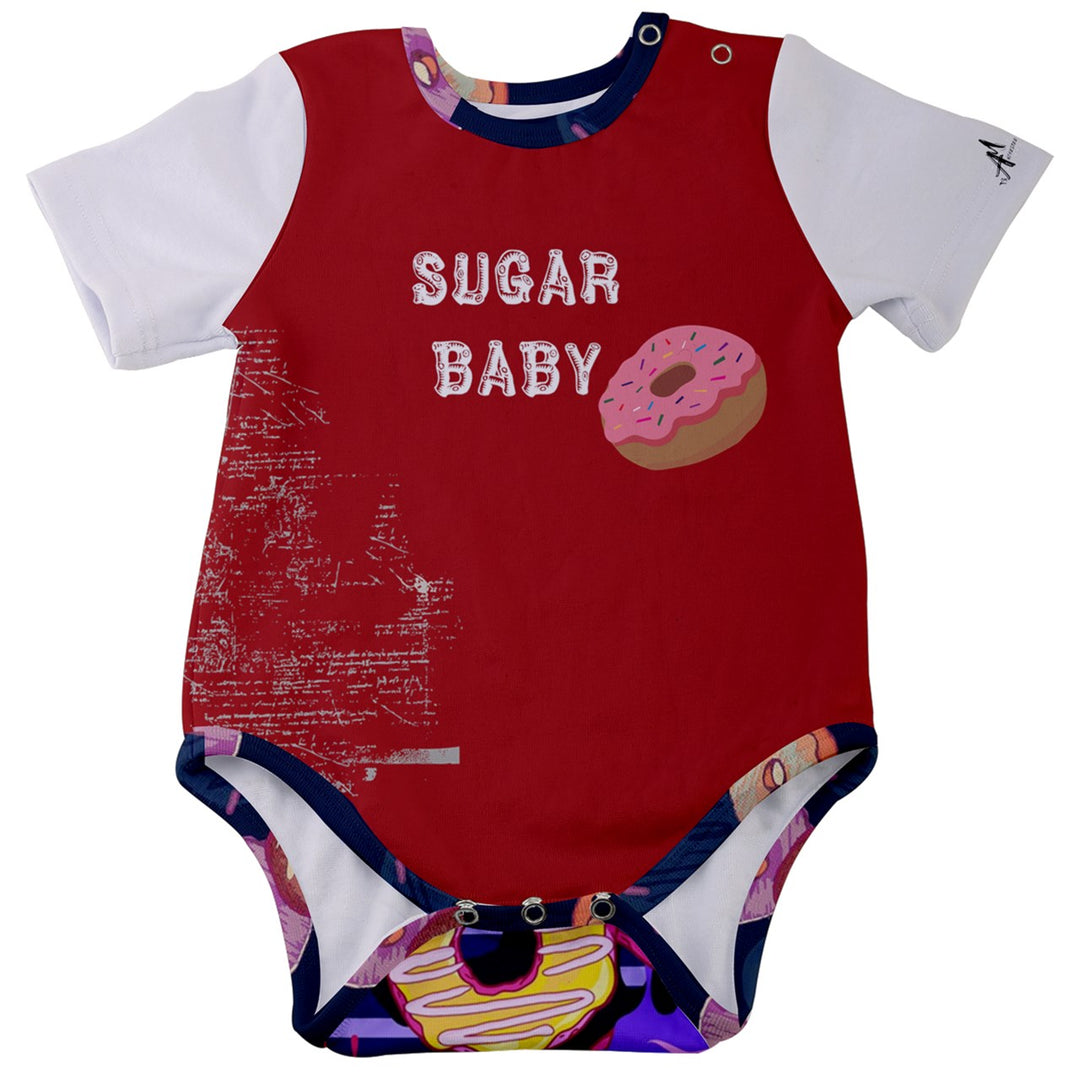 Sugar Baby Short Sleeve Onesie Bodysuit - ENE TRENDS -custom designed-personalized-near me-shirt-clothes-dress-amazon-top-luxury-fashion-men-women-kids-streetwear-IG