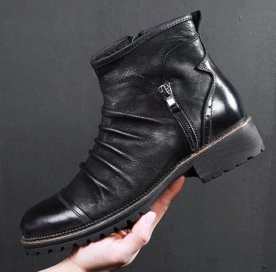 Luxury Leather Mens Martin boots - ENE TRENDS -custom designed-personalized-near me-shirt-clothes-dress-amazon-top-luxury-fashion-men-women-kids-streetwear-IG