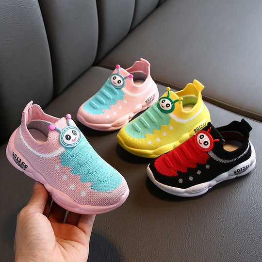 kids, shoes, sneakers, fashion, school, playground, best, kanye, 350, gucci, mesh runners, rough, cartoon character, pink, black, yellow designer