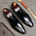 QG Genuine Leather Business Casual Mens Shoes
