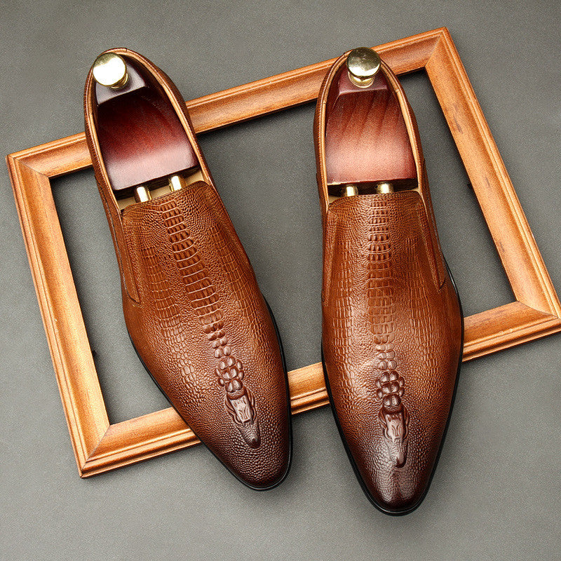Myron Pointed Toe Leather Men's Business Shoes - ENE TRENDS -custom designed-personalized-near me-shirt-clothes-dress-amazon-top-luxury-fashion-men-women-kids-streetwear-IG-best