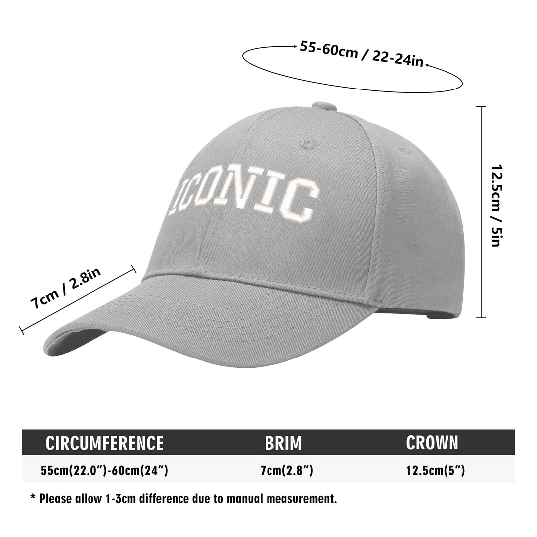 ICONIC Embroidered Snapback Baseball Caps - ENE TRENDS -custom designed-personalized-near me-shirt-clothes-dress-amazon-top-luxury-fashion-men-women-kids-streetwear-IG