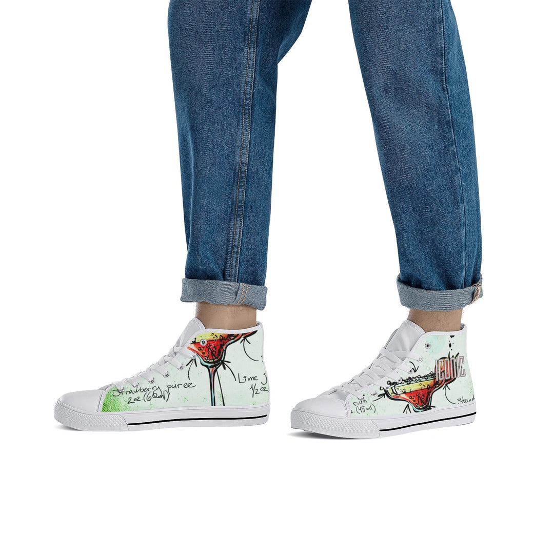 ICONIC Embroidered Men's Daiquiri High Top Printed Canvas Shoes - ENE TRENDS -custom designed-personalized-near me-shirt-clothes-dress-amazon-top-luxury-fashion-men-women-kids-streetwear-IG
