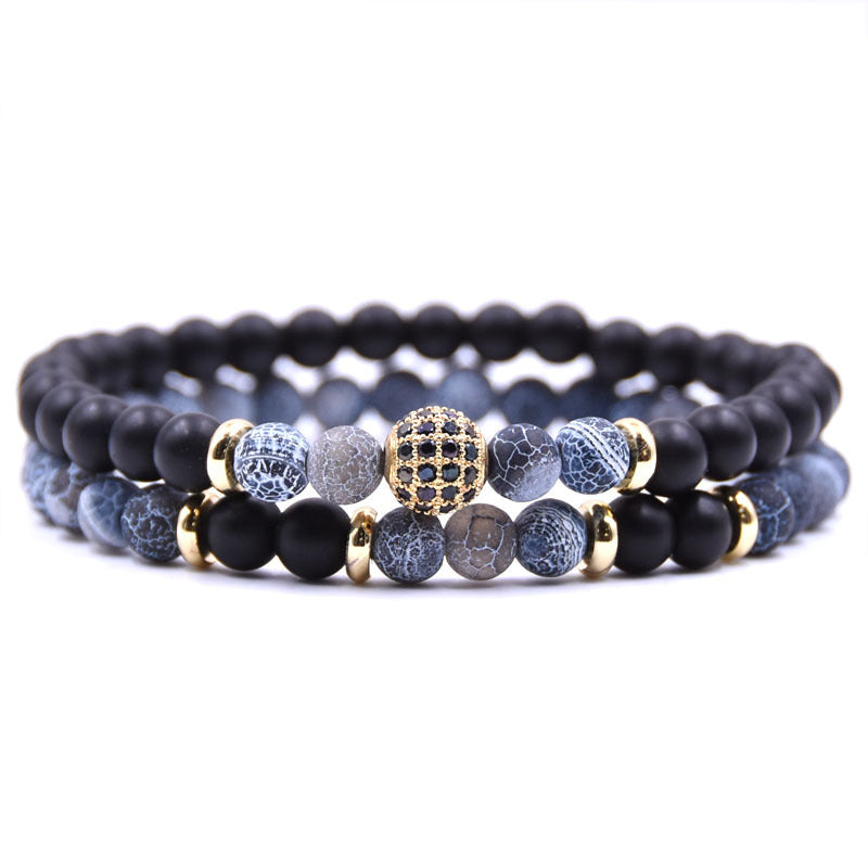 G.Bush Natural Stone Bracelet Sets Micro Zircon Bracelet - ENE TRENDS -custom designed-personalized-near me-shirt-clothes-dress-amazon-top-luxury-fashion-men-women-kids-streetwear-IG