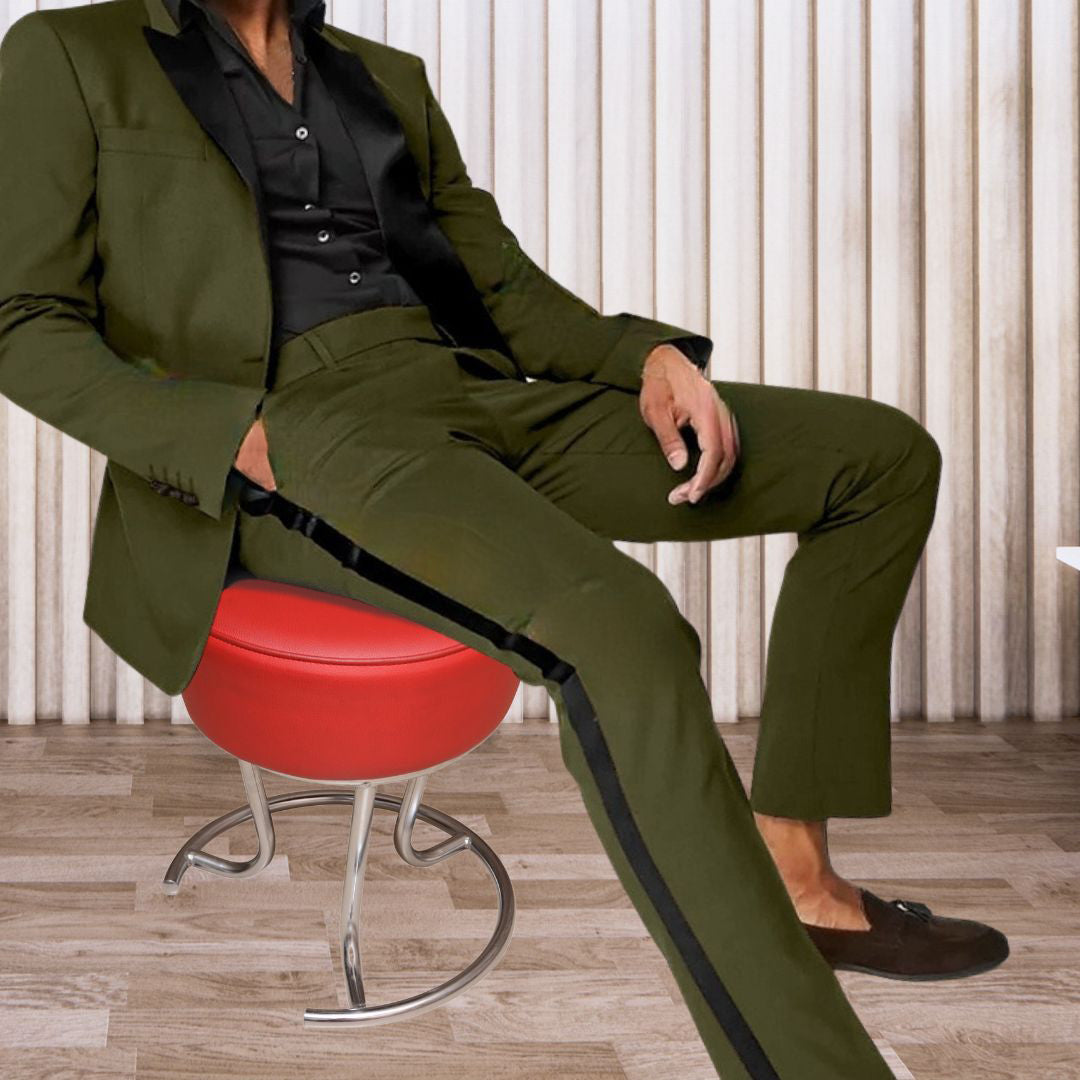 Mens SlimFit Trendy Groom Tuxedo Suit - ENE TRENDS -custom designed-personalized-near me-shirt-clothes-dress-amazon-top-luxury-fashion-men-women-kids-streetwear-IG-best