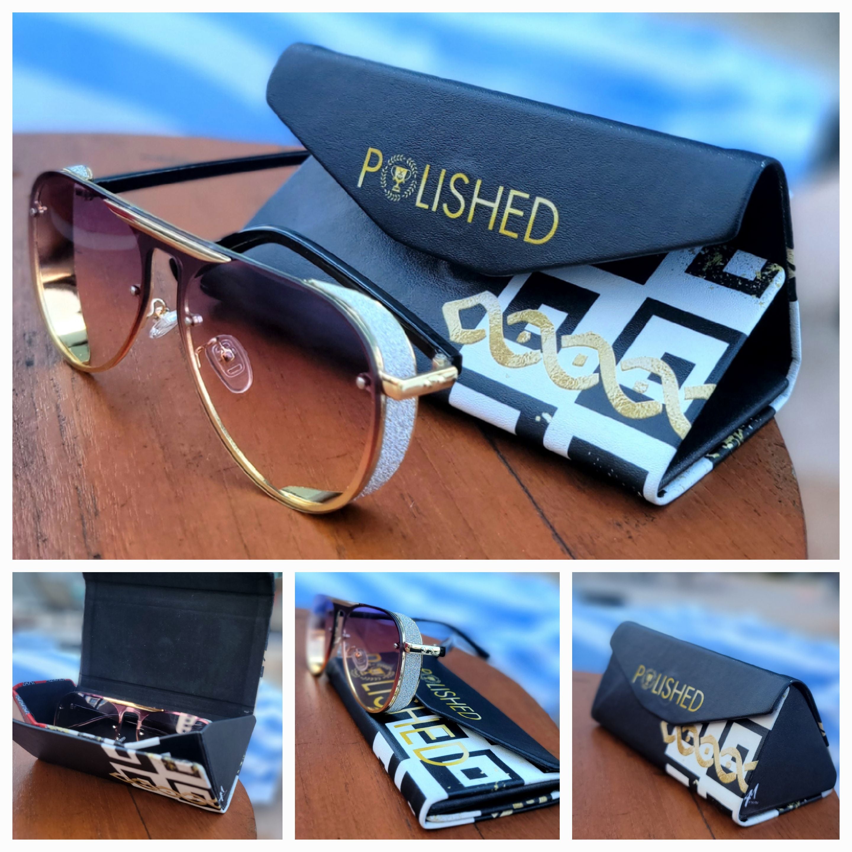 Polished Punteggiato Custom Foldable Glasses Case - ENE TRENDS -custom designed-personalized-near me-shirt-clothes-dress-amazon-top-luxury-fashion-men-women-kids-streetwear-IG