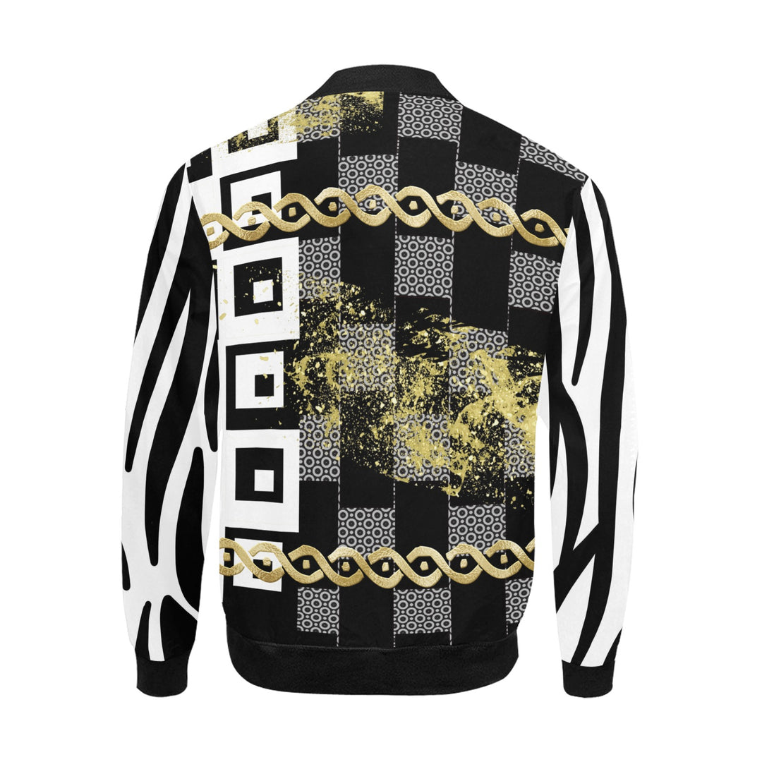 Punteggiato II Black Edition Bomber Jacket for Men - ENE TRENDS -custom designed-personalized-near me-shirt-clothes-dress-amazon-top-luxury-fashion-men-women-kids-streetwear-IG
